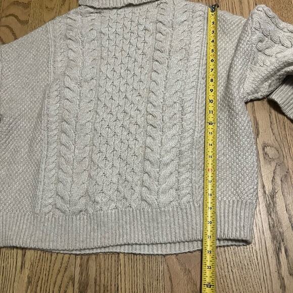 CALVIN KLEIN CABLE KNIT WARM WINTER SWEATER SIZE L - Picture 4 of 9